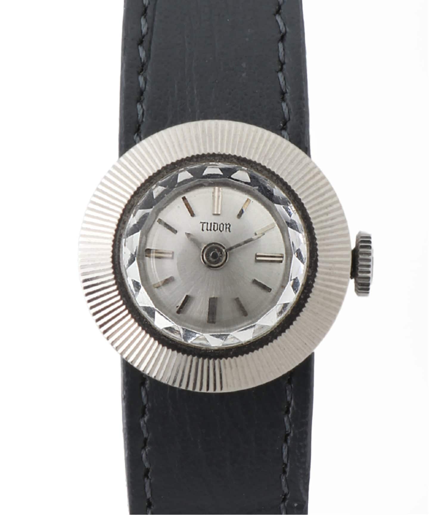 TUDOR   カメレオン  18K WG TUDOR Chameleon Type / Milled edge Cut glass 18K WG（ヴィンテージ