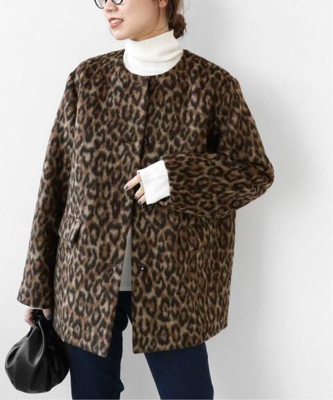 Bellandi レオパードクルーネックジャケット Journal Standard Relume ジャーナルスタンダード レリューム 公式のファッション通販 Baycrew S Store