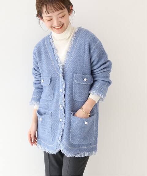 ツイードニットジャケット Slobe Iena スローブ イエナ 公式のファッション通販 Baycrew S Store