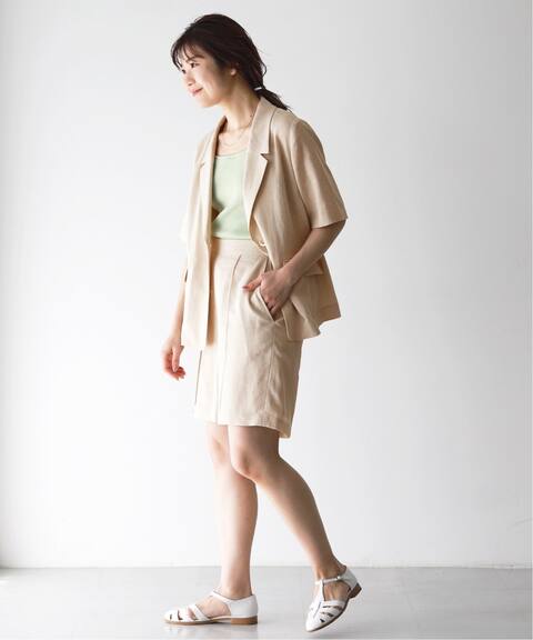 リネンサマーシャツジャケット Slobe Iena スローブ イエナ 公式のファッション通販 Baycrew S Store