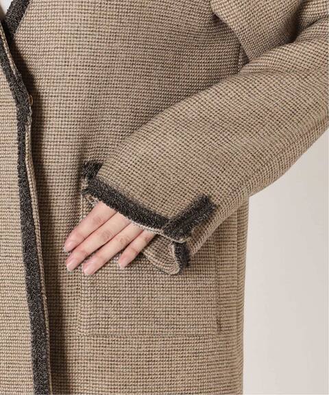 ツイードvネック ノーカラージャケット Slobe Iena スローブ イエナ 公式のファッション通販 Baycrew S Store