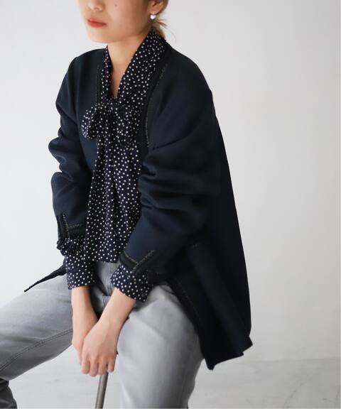 ツイードvネック ノーカラージャケット Slobe Iena スローブ イエナ 公式のファッション通販 Baycrew S Store