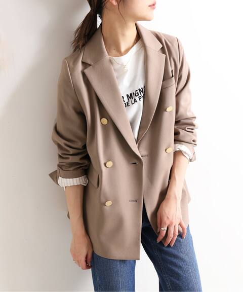 追加2 金ボタンダブルジャケット Slobe Iena スローブ イエナ 公式のファッション通販 Baycrew S Store