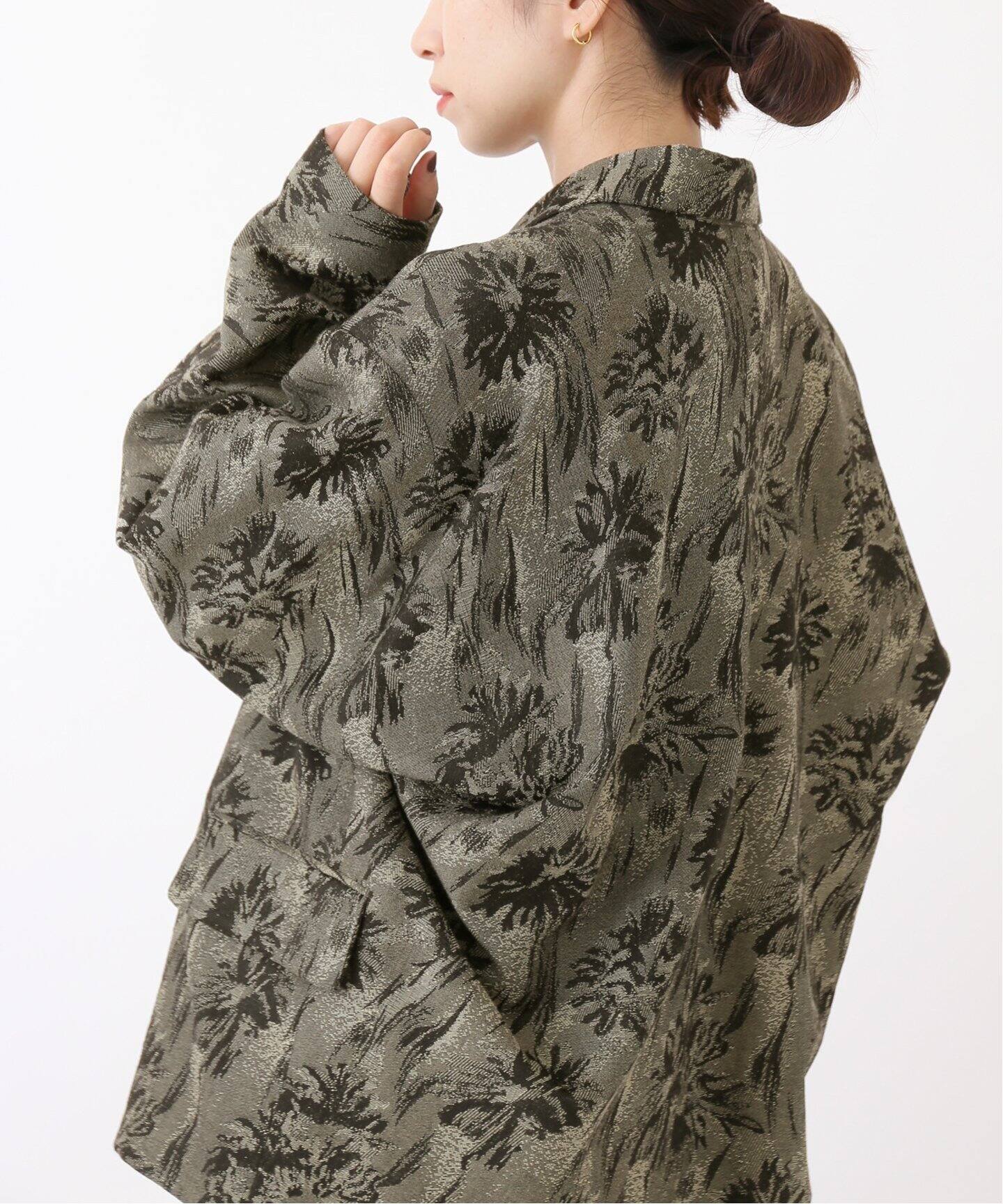 MIOSMOKEY/ミオズモーキー】ジャガードオーバーサイズジャケット  