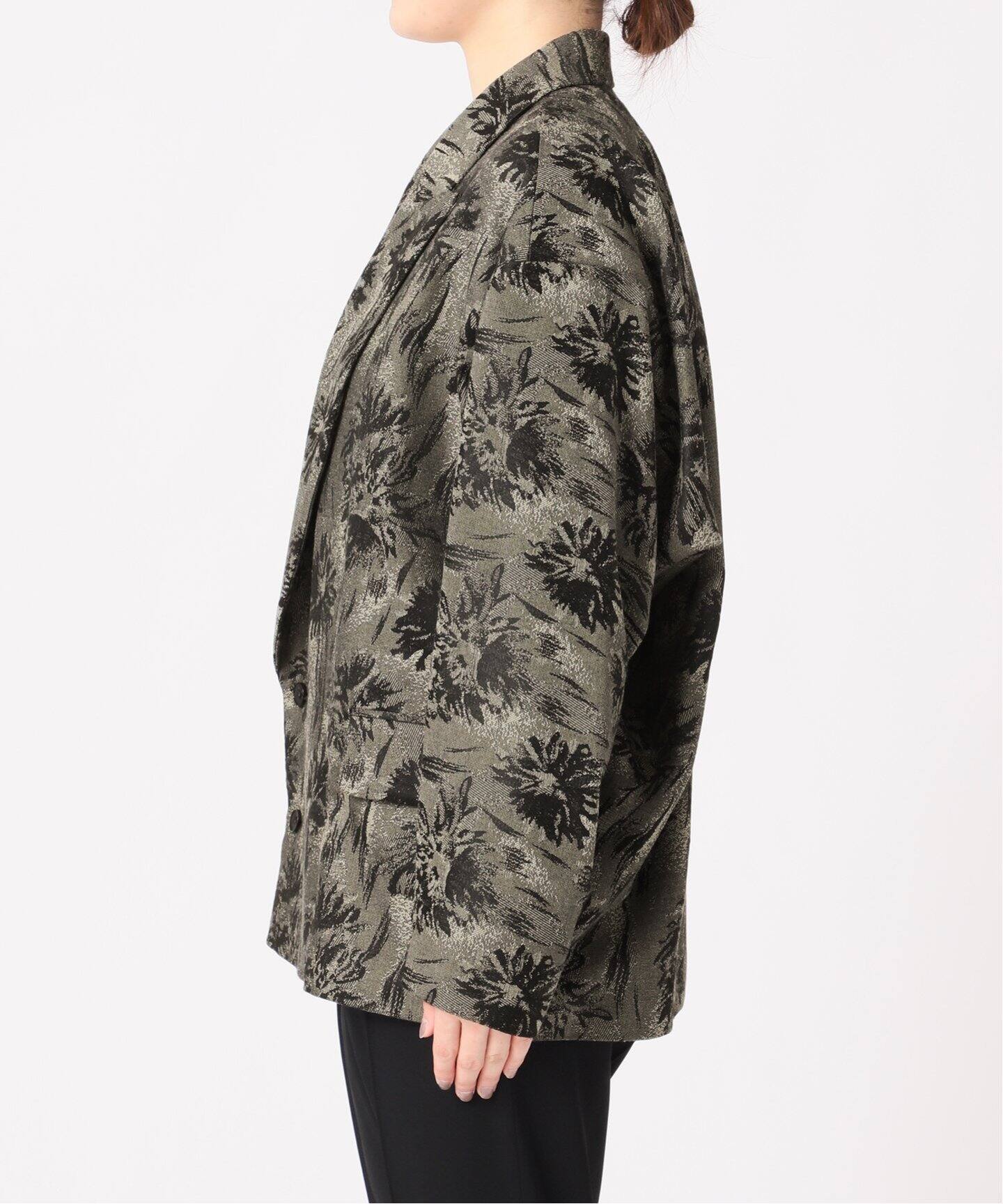 MIOSMOKEY/ミオズモーキー】ジャガードオーバーサイズジャケット  