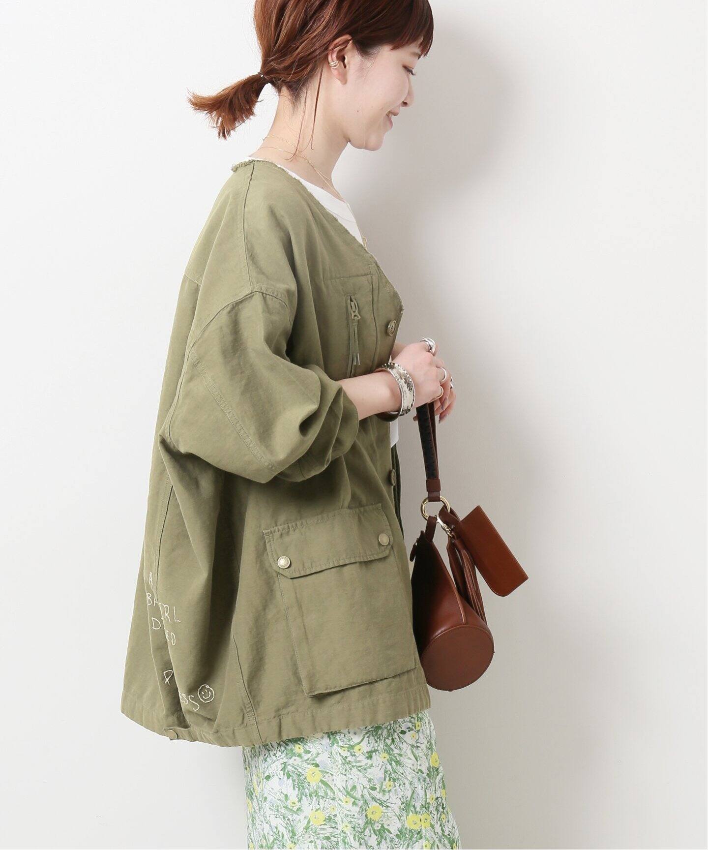 最終価格 Spick and Span M65リワークフィールドジャケット
