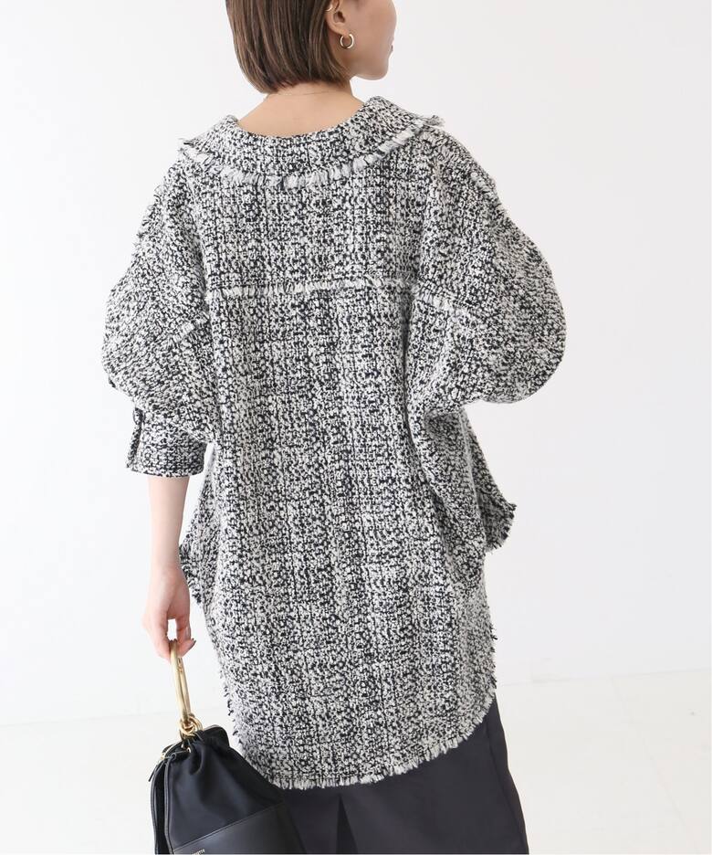 ロービングウールツイードブルゾン◇（その他ブルゾン／アウター  