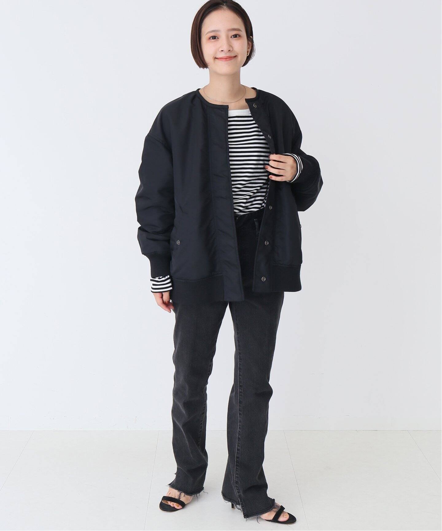 フリース*MA-1リバーシブルブルゾン◇（その他ブルゾン／アウター  