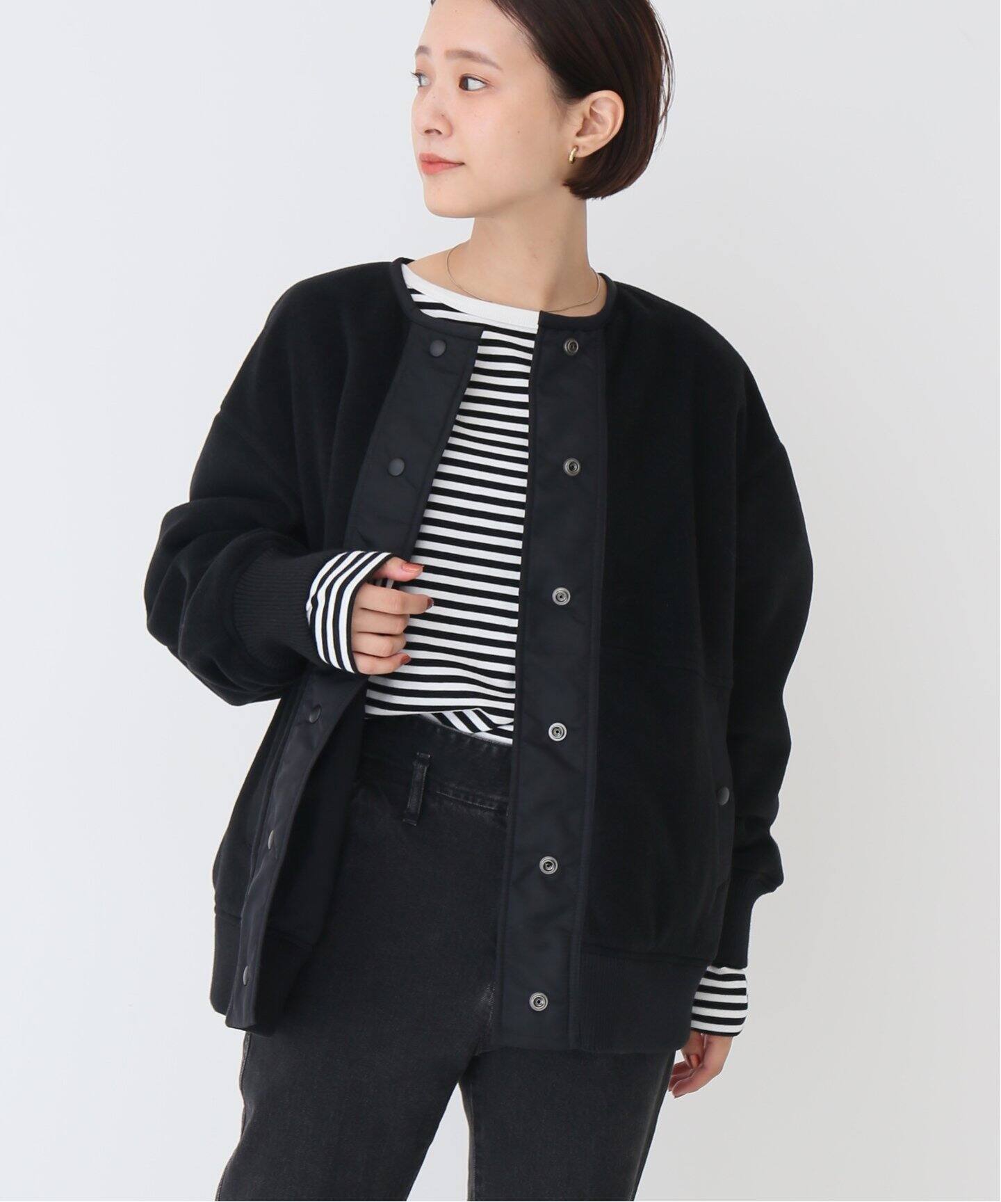 フリース*MA-1リバーシブルブルゾン◇（その他ブルゾン／アウター  