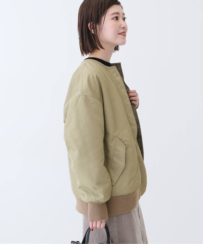 フリース*MA-1リバーシブルブルゾン◇（その他ブルゾン／アウター  