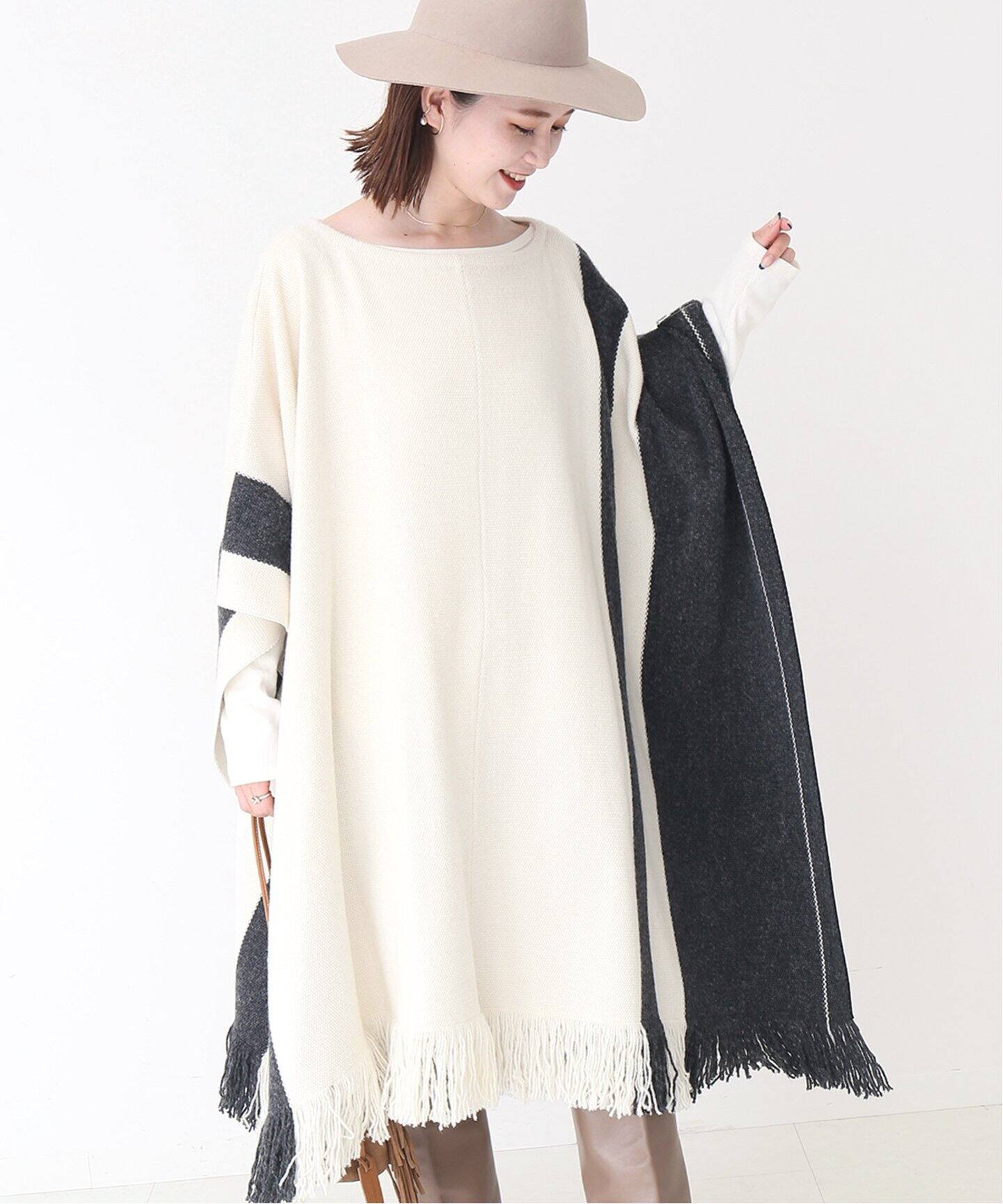 ADAWAS】フリンジカフタン◇（その他ブルゾン／アウター）｜Spick and  