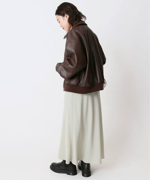 フェイクレザーブルゾン U By Spick Span ユーバイスピックアンドスパン 公式のファッション通販 Baycrew S Store