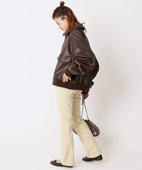 フェイクレザーブルゾン U By Spick Span ユーバイスピックアンドスパン 公式のファッション通販 Baycrew S Store