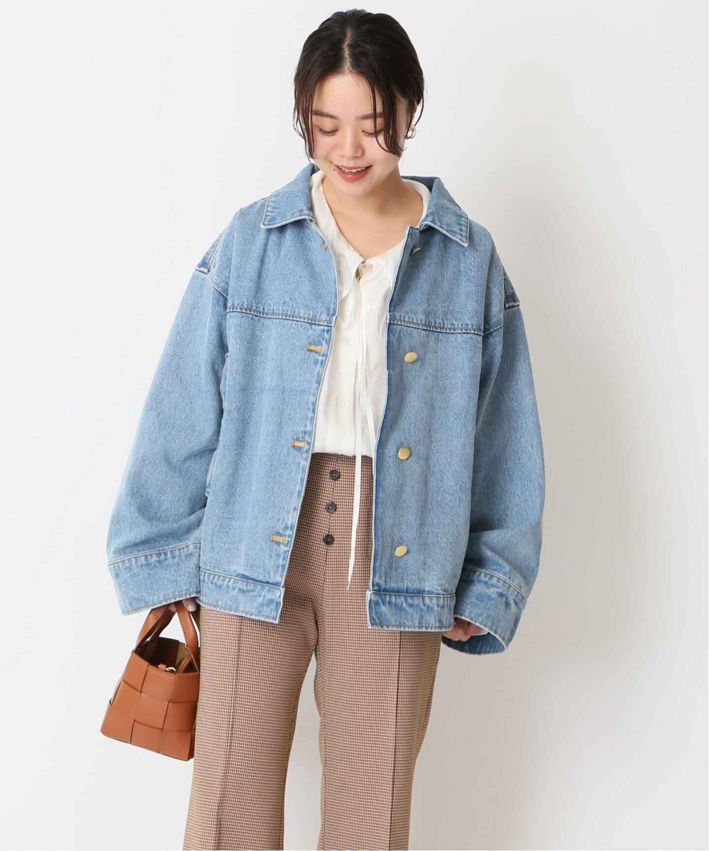 CAROUSELAMBRA】 ビッグ デニムジャケット◇|U by SPICK&SPAN(ユー オリジナル商品 spick&span デニムジャケット Gジャン/デニムジャケット
