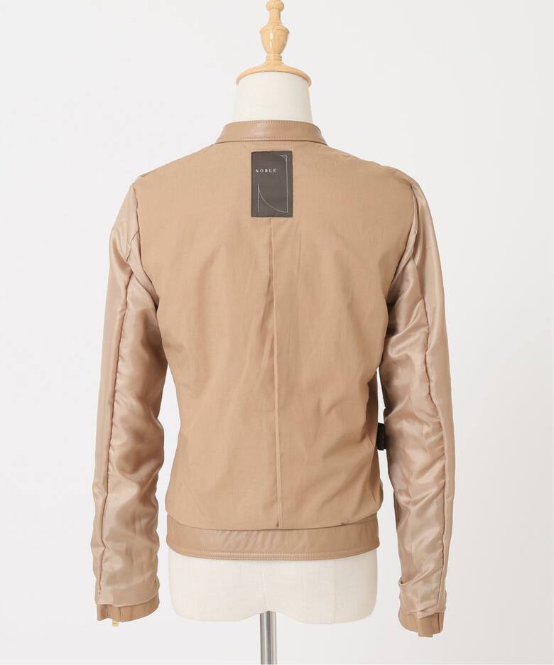 追加3》ソフトラムレザーライダースブルゾン◇（レザージャケット  