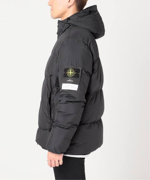 Stone Island ストーンアイランド フードツキダウンブルゾン Pulp パルプ 公式のファッション通販 Baycrew S Store