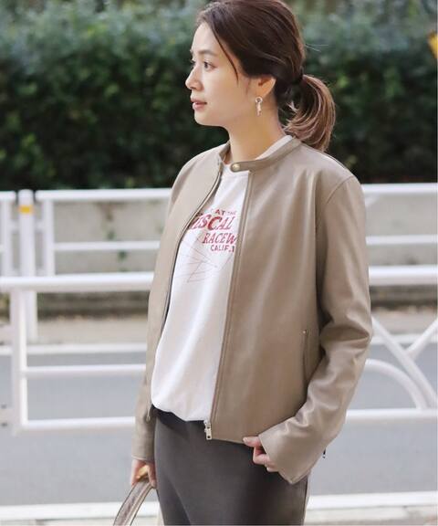 追加 シープレザーシングルライダースブルゾン 2 Journal Standard ジャーナルスタンダード 公式のファッション通販 Baycrew S Store