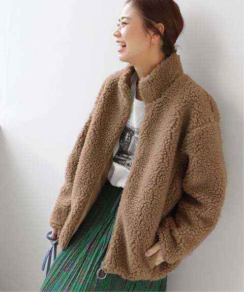 追加 ウォッシャブルスタンドカラーボアブルゾン Journal Standard Relume ジャーナルスタンダード レリューム 公式のファッション通販 Baycrew S Store