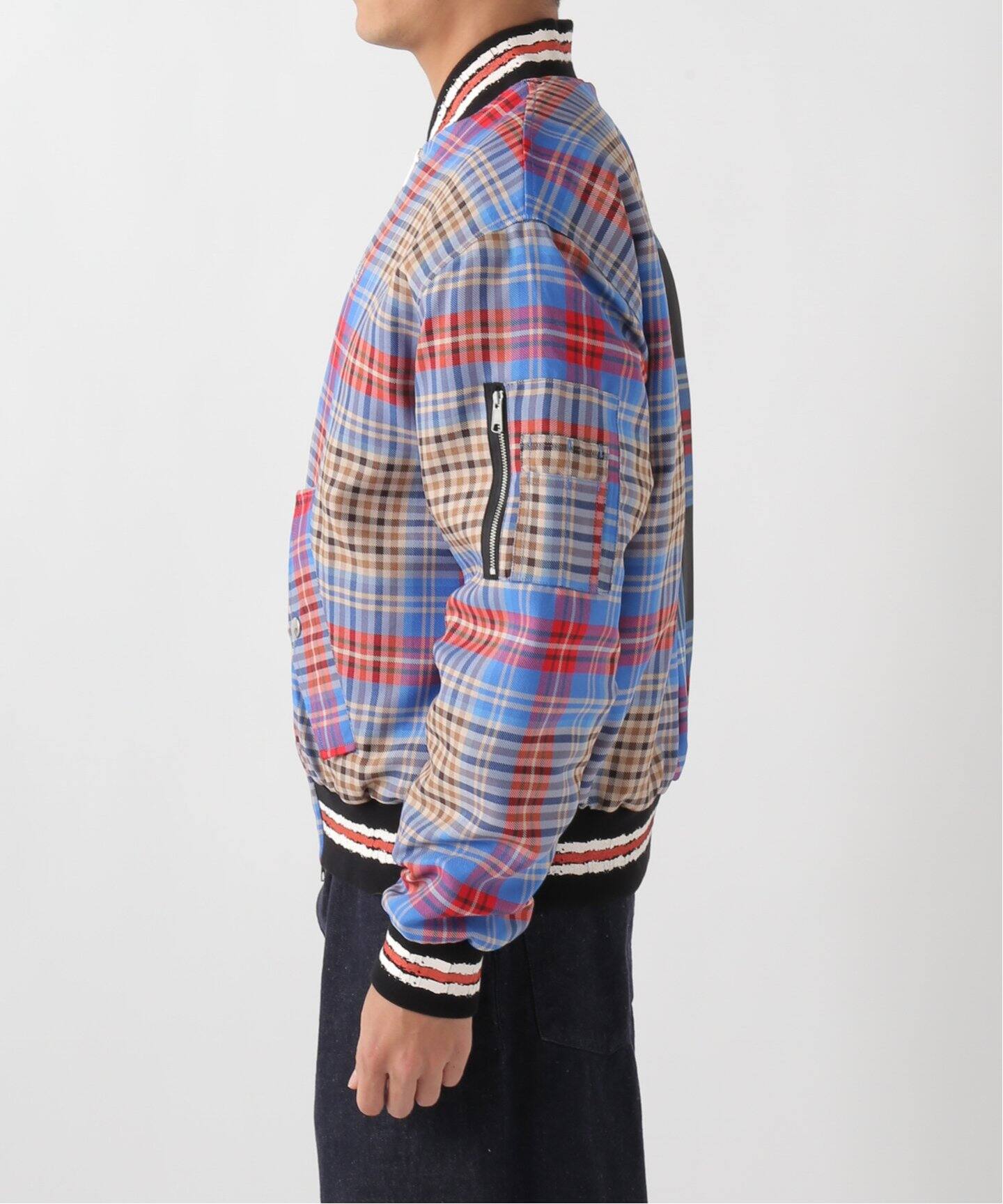 FRED PERRY × Charles Jeffrey LOVERBOY】タータンチェックボンバー お買い物ガイド Fred ポロシャツ Loverboy × Perry ポロシャツ