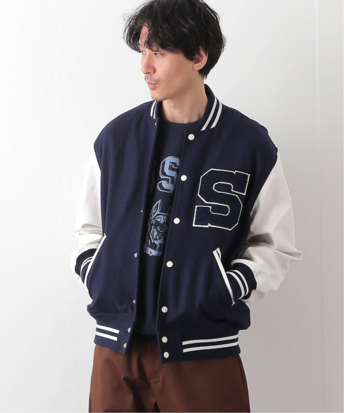 追加》BASEBALL JACKET（スタジャン）｜B.C STOCK（ベーセーストック 