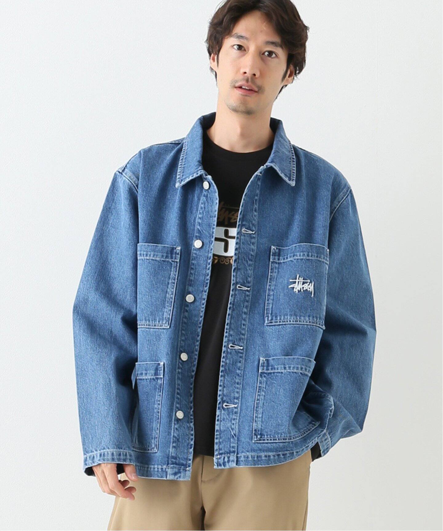 STUSSY / ステューシー】 Denim Chore Jacket|JOINT WORKS STUSSY / ステューシー】 Denim Chore Jacket|JOINT WORKS