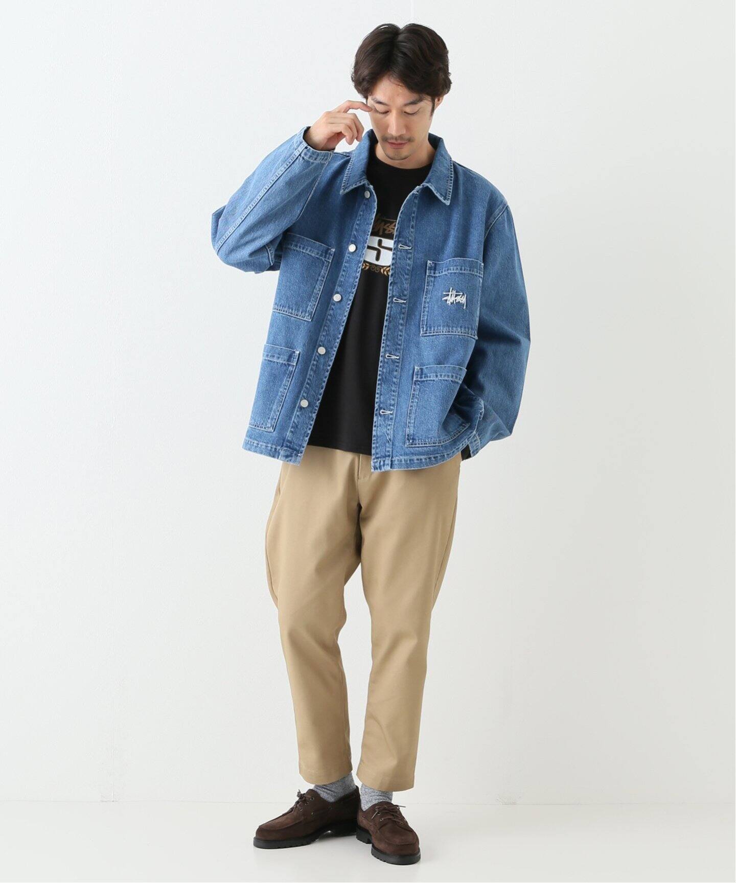 STUSSY / ステューシー】 Denim Chore Jacket|JOINT WORKS STUSSY / ステューシー】 Denim Chore Jacket|JOINT WORKS