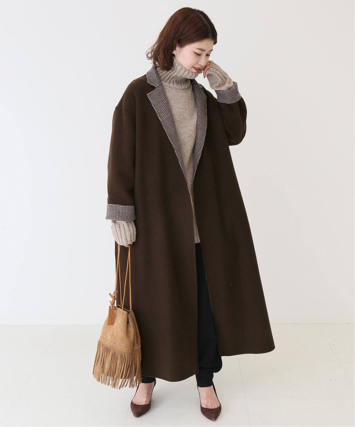 ウールナイロンリバーシブルコート◇|Spick and Span(スピック ...