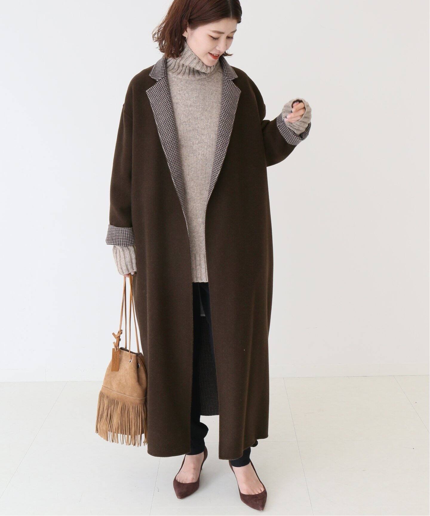 ウールナイロンリバーシブルコート◇|Spick and Span(スピック ...