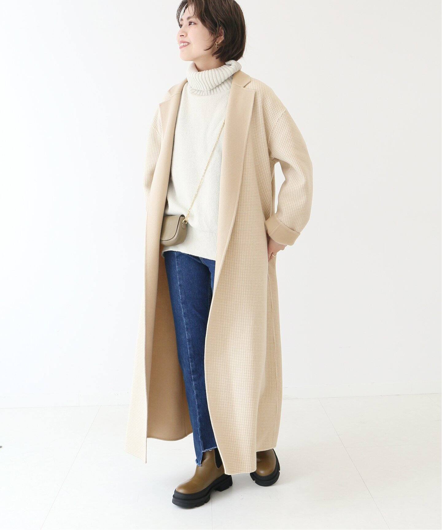 ウールナイロンリバーシブルコート◇|Spick and Span(スピック ...