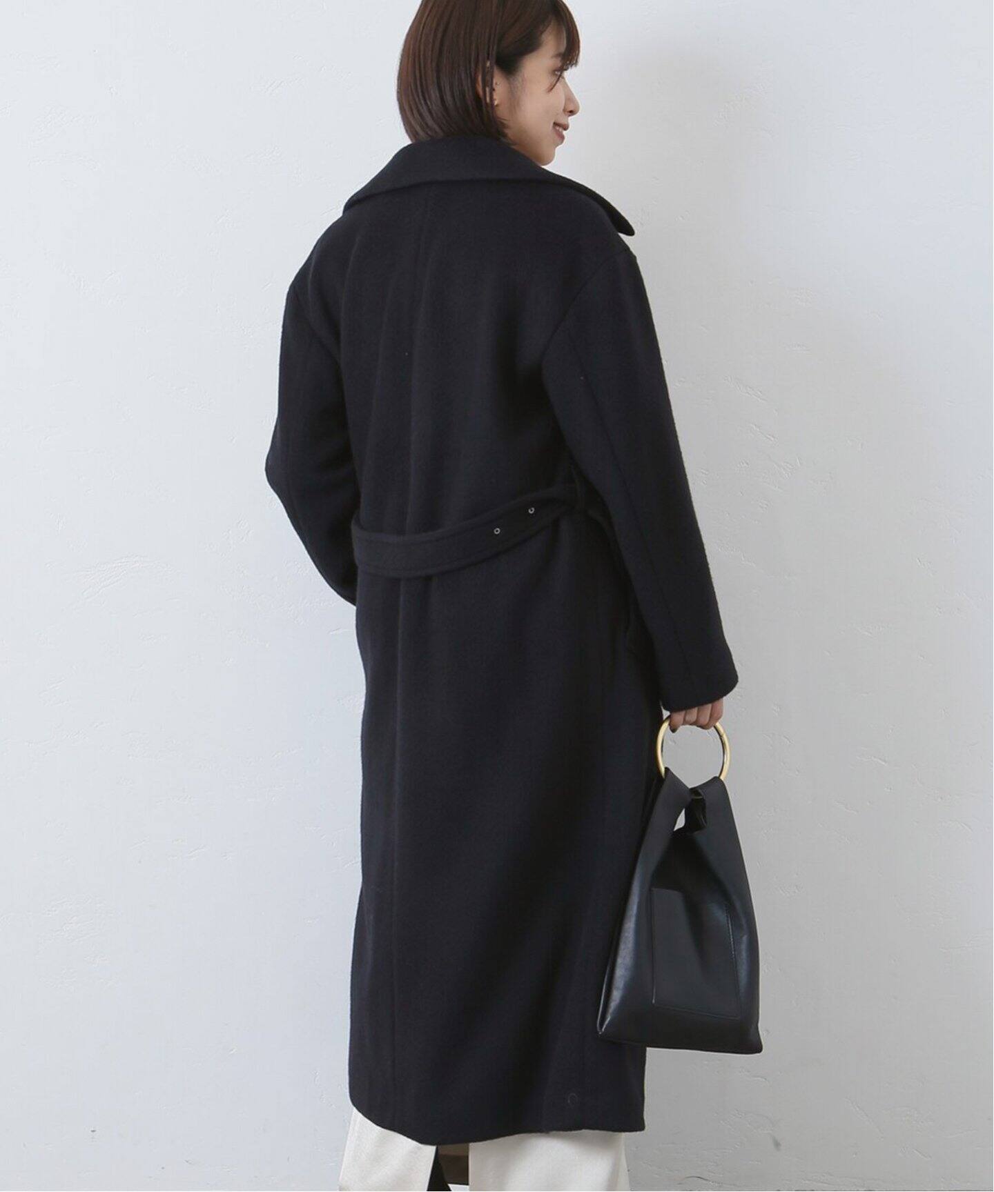 シャギージャージーベルテッドトレンチコート（トレンチコート  