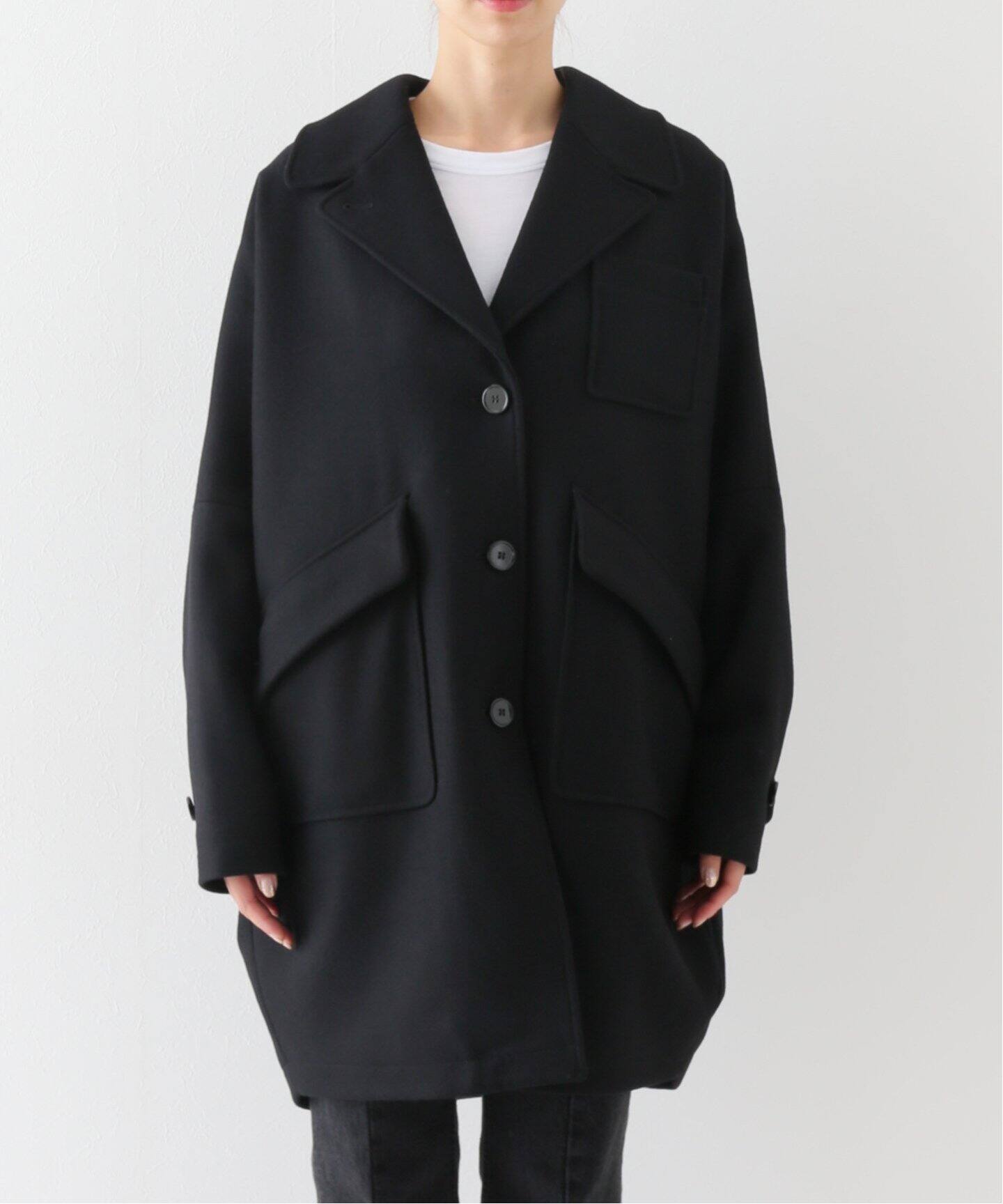 MM6】 WOOLミドル丈コート|Spick and Span(スピック&スパン)公式の MM6】 WOOLミドル丈コート|Spick and Span(スピック&スパン)公式の
