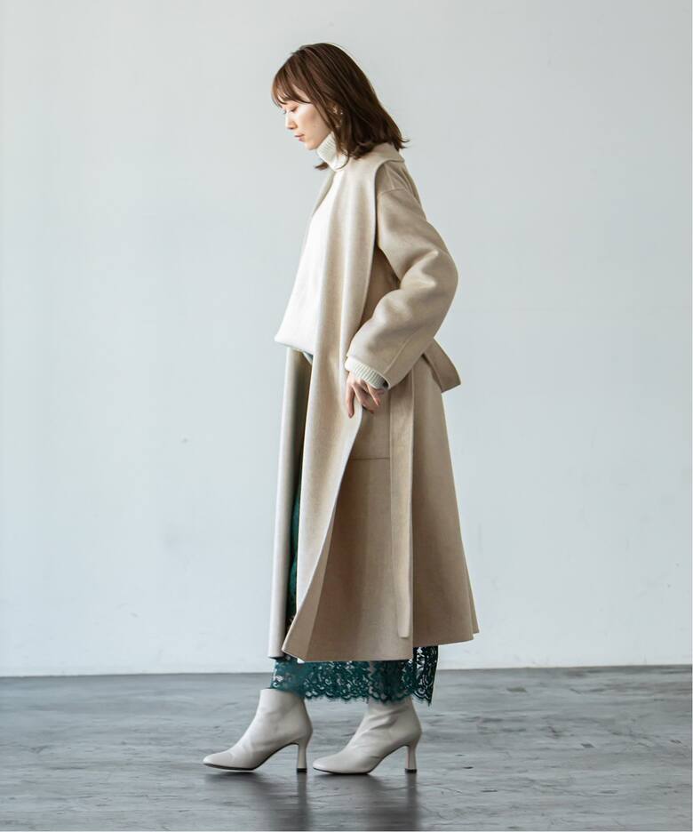 追加》super160ショールカラーリバーコート◇（その他ブルゾン  