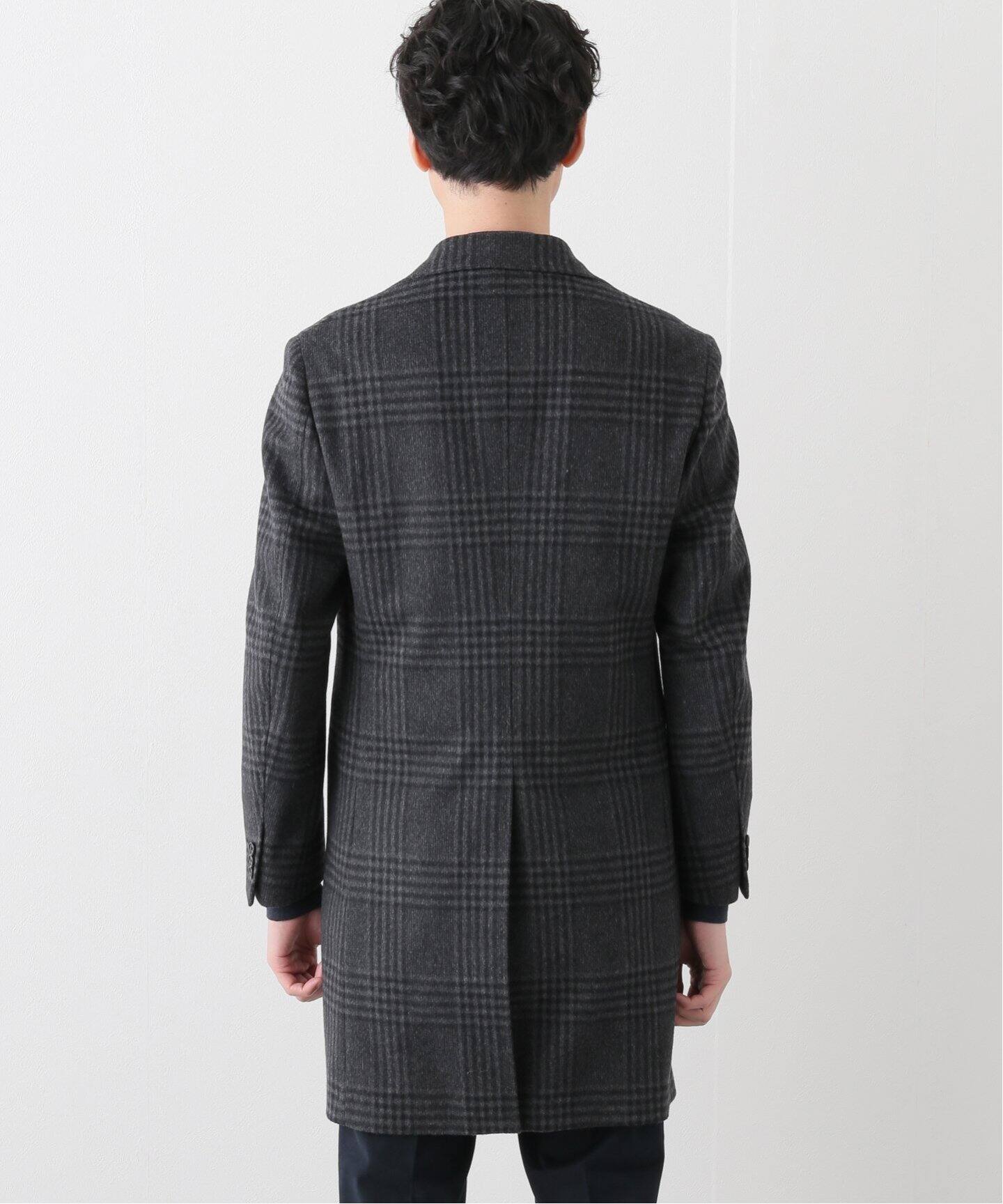 希少✨テットオム カシミヤ混 ダブルチェスターコート 襟ファー