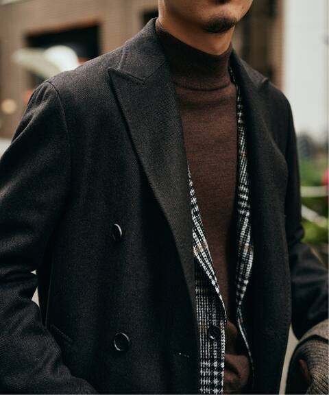 Loropiana ダブルブレスト チェスターコート Edifice エディフィス 公式のファッション通販 Baycrew S Store