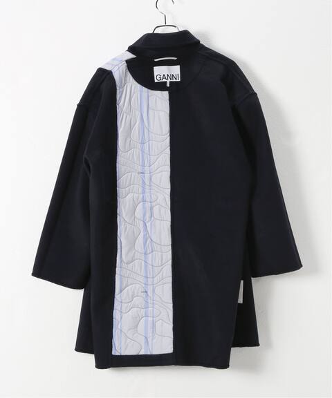 Ganni ガニー Wool Short Ct コート Oriens Journal Standard オリエンス ジャーナルスタンダード 公式のファッション通販 21020422000030 Baycrew S Store