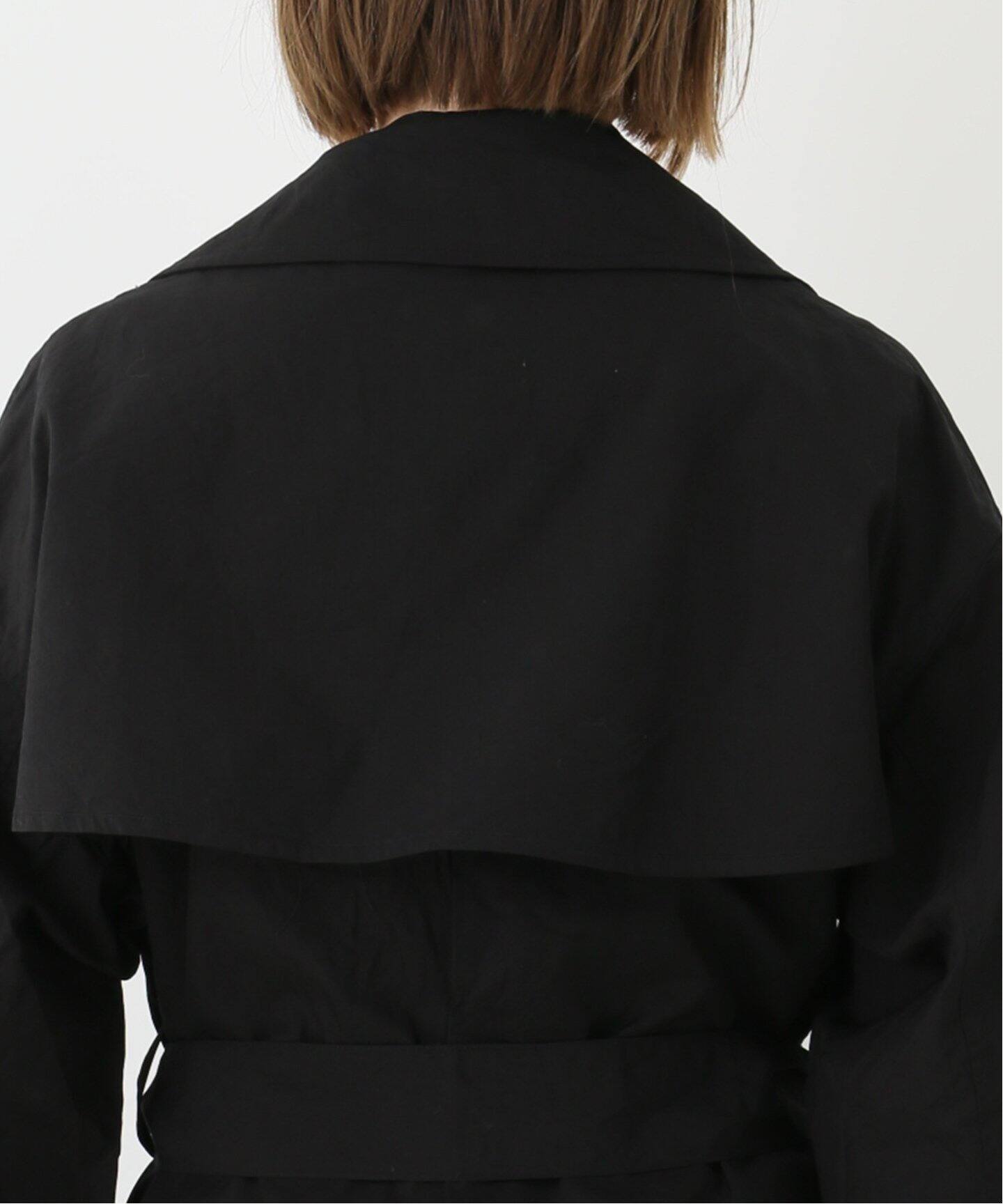 TOUJOURS / トゥジュー】 COTTON SILK GABA TRENCH ROBE|journal