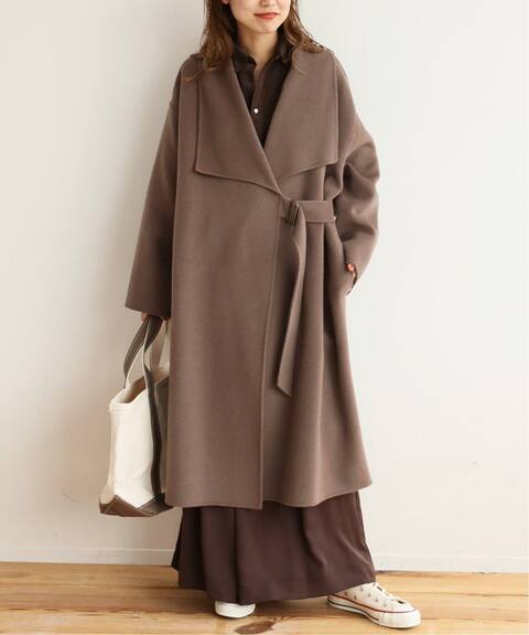 ウールナイロンリバーガウンベルトコート Journal Standard Relume ジャーナルスタンダード レリューム 公式のファッション通販 Baycrew S Store