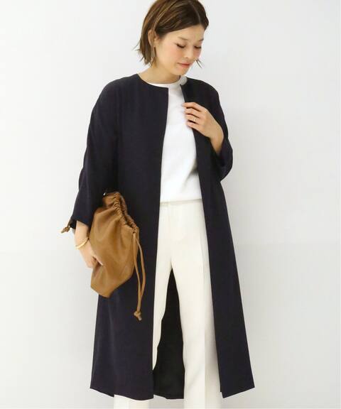 Eden ノーカラーコート Deuxieme Classe ドゥーズィエム クラス 公式のファッション通販 Baycrew S Store