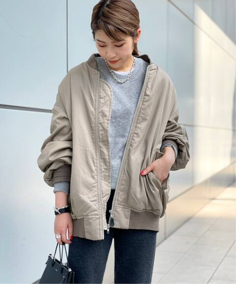 Scentof レーヨンコットン Ma 1 Ap Studio エーピーストゥディオ 公式のファッション通販 21020586304030 Baycrew S Store
