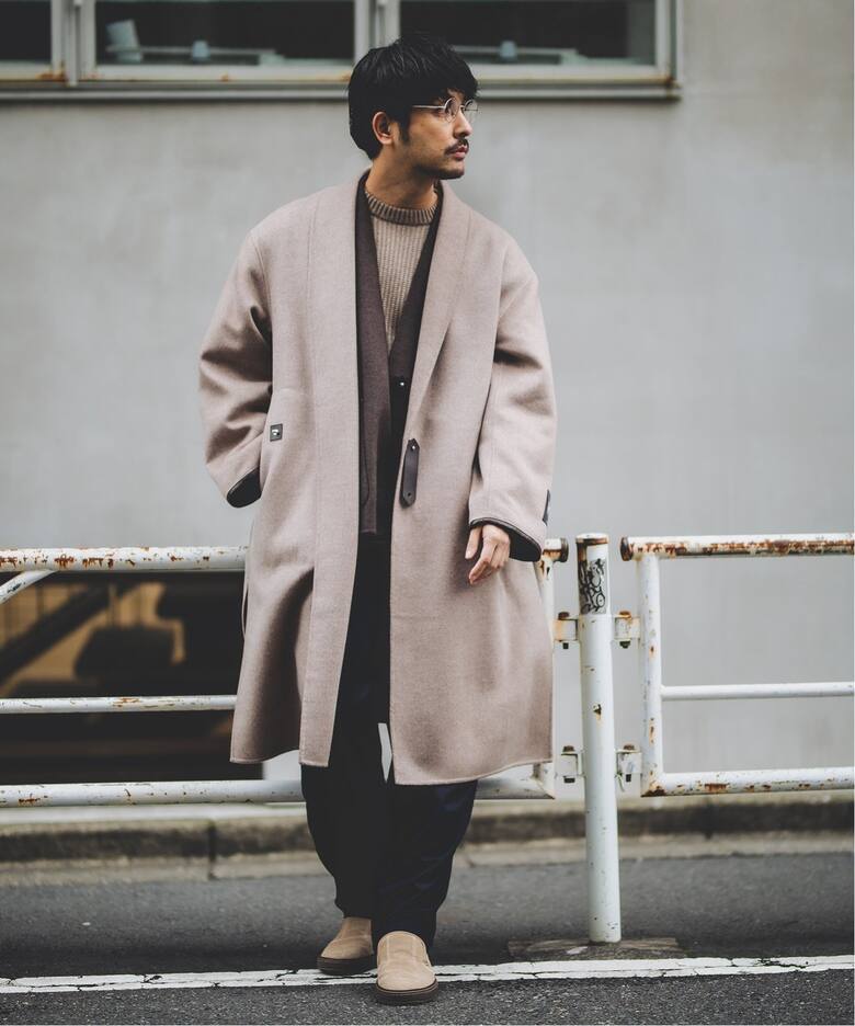 ジャーナルスタンダード 完売 ガウンコート ロングコート グレー