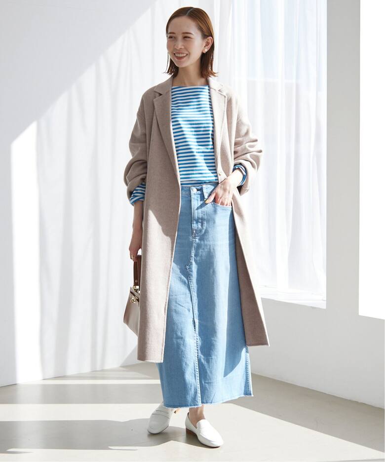 HAMILTONダブルフェイスウールチェスターコート（チェスターコート  