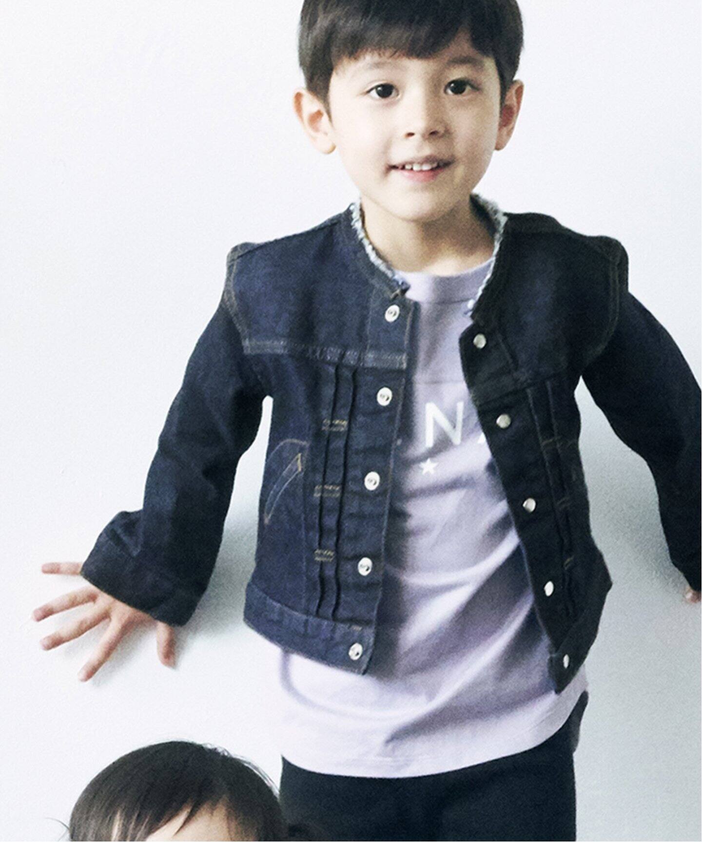 EAST END HIGHLANDERS】別注HL デニムジャケット kids(100-120 