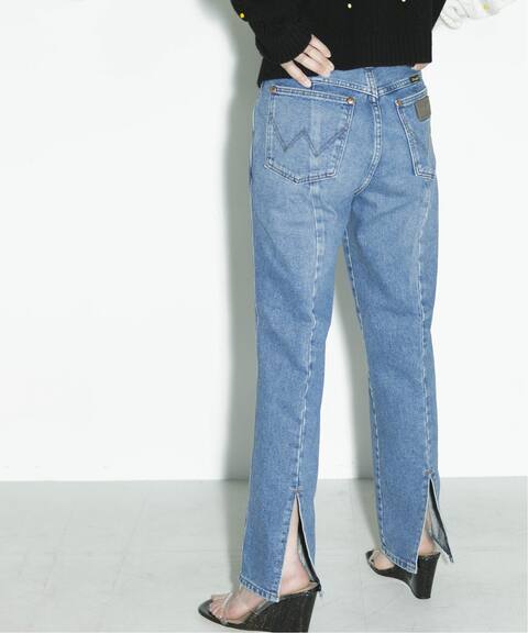 Wrangler ラングラー Back Slit Straight デニムパンツ Cityshop シティショップ 公式のファッション通販 Baycrew S Store