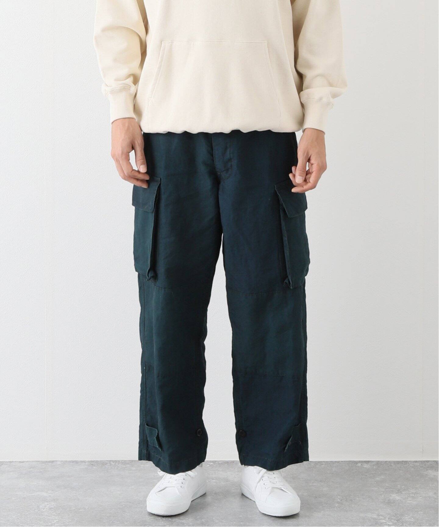 OUTIL / ウティ】別注 Black Indigo M-47（その他パンツ）｜L
