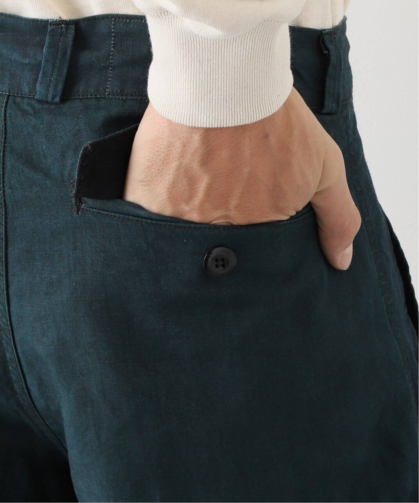 OUTIL / ウティ】別注 Black Indigo M-47（その他パンツ）｜L