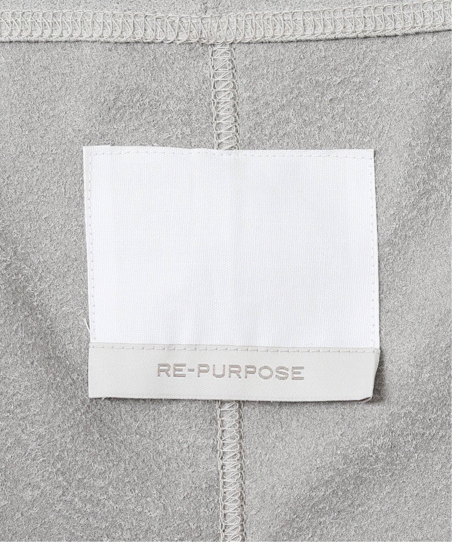 RE-PURPOSE/リパーパス】スエードパンツ|L'ECHOPPE(レショップ)公式 RE-PURPOSE/リパーパス】スエードパンツ|L'ECHOPPE(レショップ)公式