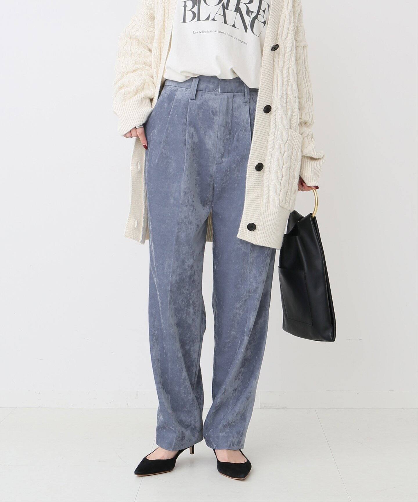 ベルベットタック テーパードパンツ◇（その他パンツ）｜Spick and  