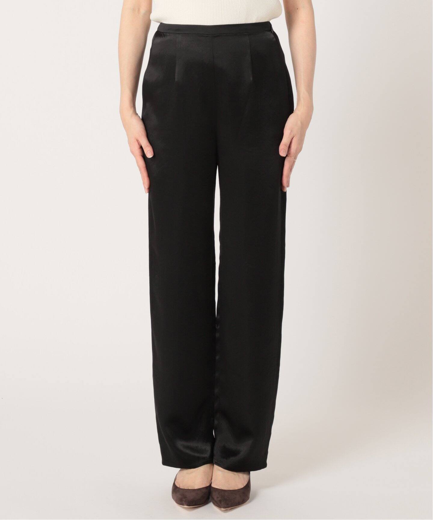 Junko Katoh For NOBLE】Mizu Satin pants（その他パンツ）｜NOBLE 