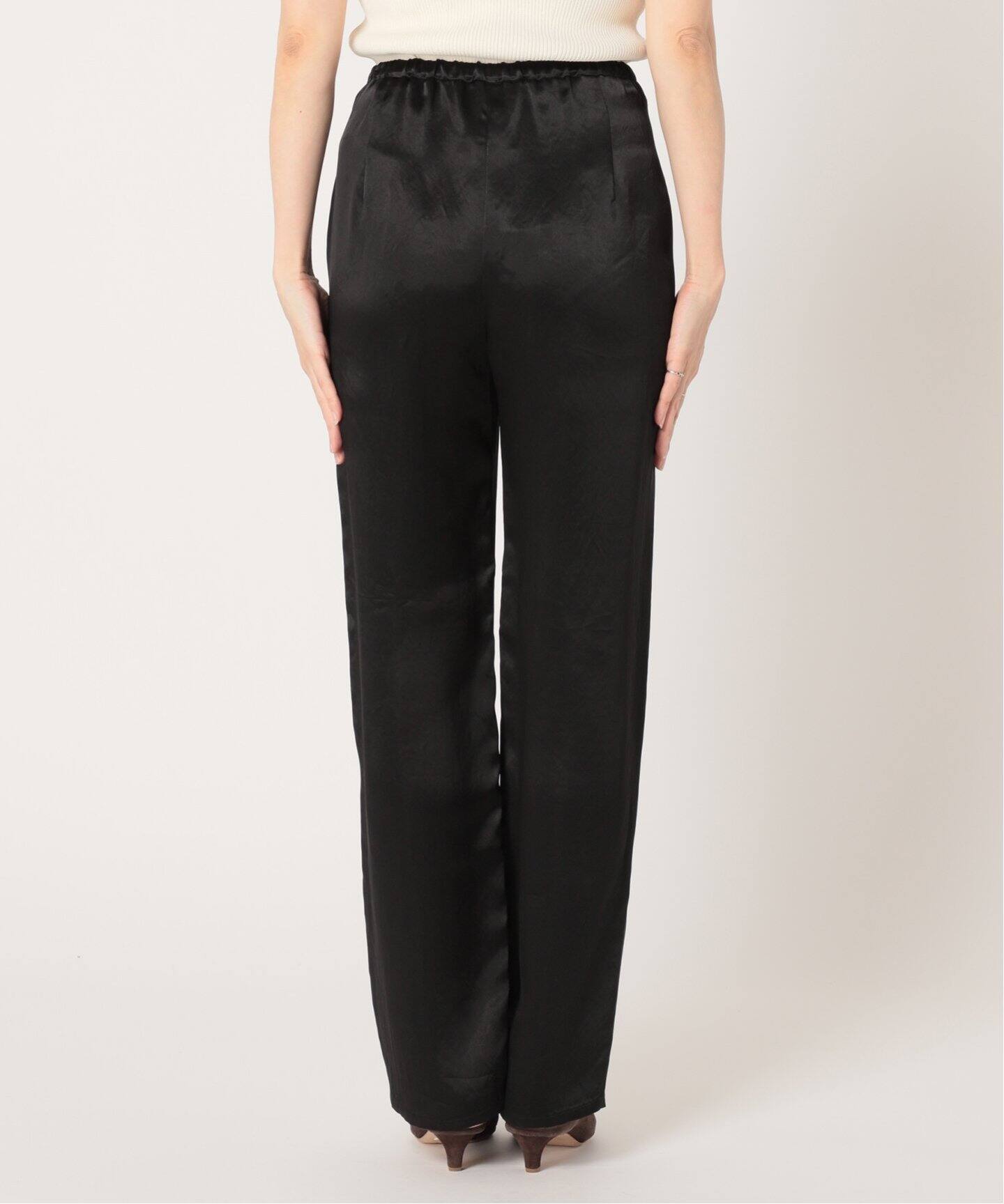 Junko Katoh For NOBLE】Mizu Satin pants（その他パンツ）｜NOBLE  