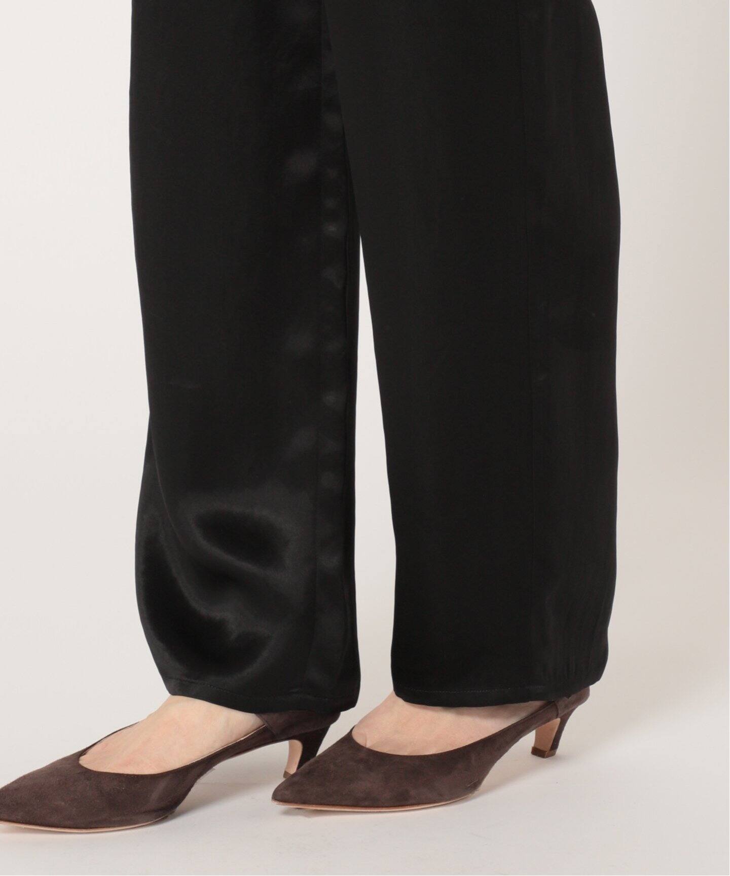 Junko Katoh For NOBLE】Mizu Satin pants（その他パンツ）｜NOBLE